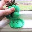 IMG_8135.JPG Blooming Bulbasaur Planter With Leaf Drainage Tray