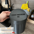 7.png trash can with swing lid - Cool and simple