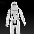 ScreenShot522.jpg Star Wars .stl SNOW TROOPER .3D action figure .OBJ Kenner style.