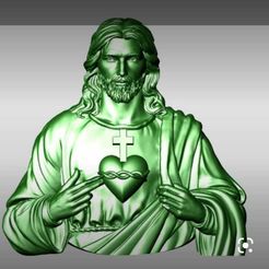 e31b7618-76f2-4994-b30a-faed218f8737.jpg STL file SACRED HEART OF JESUS・3D printable model to download