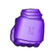 AdeptusLHSFist.stl Hand Factions Pack