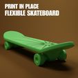 Preview-01.jpg STL file Print-In-Place Skateboard・3D printable design to download