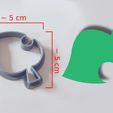 Logo-Foglia.jpg ANIMAL CROSSING COOKIES CUTTER - Leaf Logo