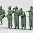 1.1104.jpg Tank Crew WW2 Russia 3D print model