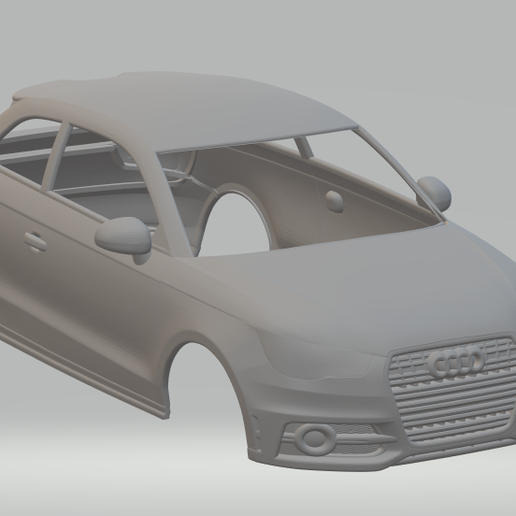 Download STL file audi a1 2010 • 3D printing template ・ Cults