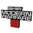 3.png 3D MULTICOLOR LOGO/SIGN - Call of Duty: Modern Warfare III (Reboot)