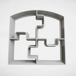 push-diseño.png STL file Puzzle bread cutter・3D print object to download