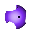 ma-boule-jonction-v4-1ere.stl Joining ball for joining three tubes together