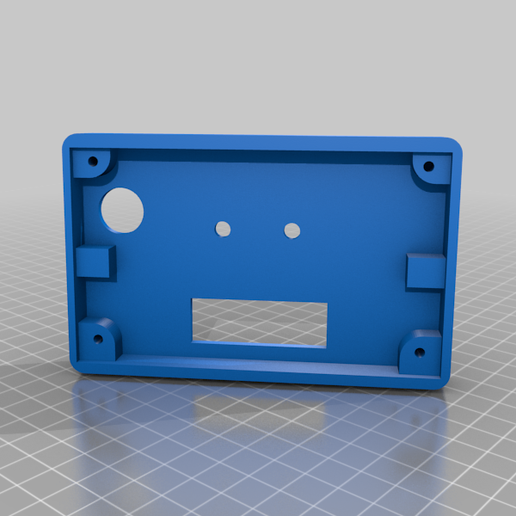 MKS DLC32 TS35 LCD case with 2020 extrusion base for DIY DIODE laser Ortur laser 3D model