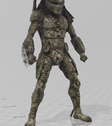 🏹 Predator Digital Camo – Tactical Hunter STL・ STL File for 3D printing ...