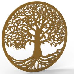 untitled.81.jpg STL file Tree of Life 3・3D printing template to download