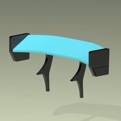spoiler.jpg Free STL file Spoiler for Silvia s14 diecast and scale models・Design to download and 3D print