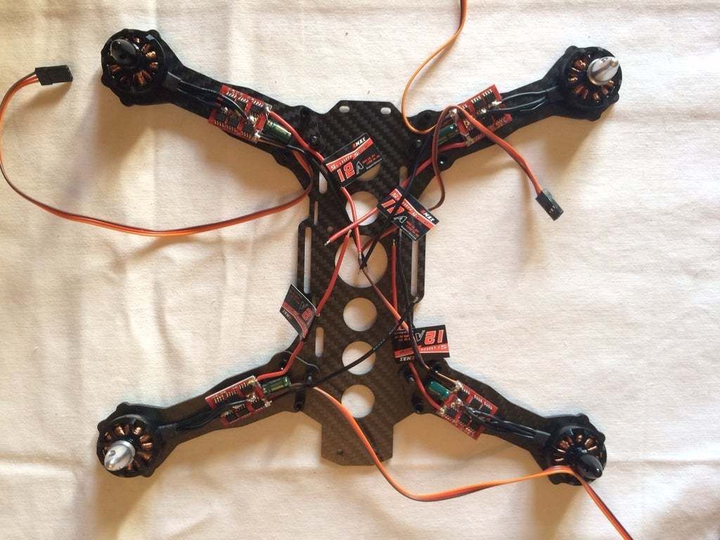 Free STL file Power PCB Support RoboCat 270mm / Quadcopter Drone・3D ...