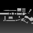 Preview11.jpg Graves Destiny Shotgun - League of Legends Cosplay - LOL 3D print model
