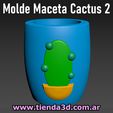 molde-maceta-cactus-v2-2.jpg Relief Cactus Pot Mold 2