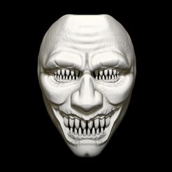 1.jpg Fichier STL Masque d'Halloween Terreur, Nigthbiter, le cauchemar incarné・Design pour imprimante 3D à télécharger