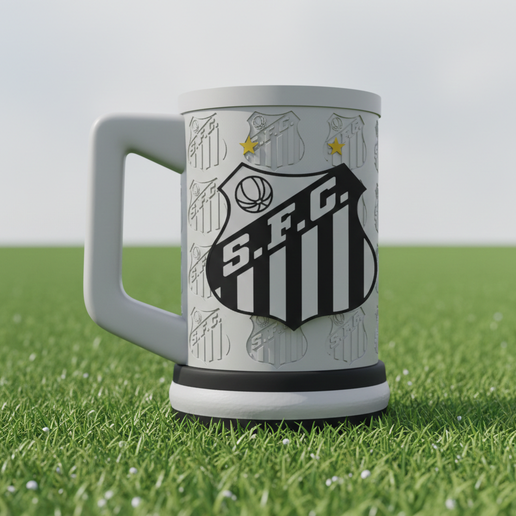 CHOP TEXTURA SANTOS BRASIL WITH LOGO ON BASE