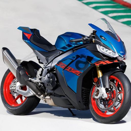 Aprilia RSV4 - Superbike 3D Printable STL