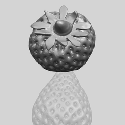 TDA0758_Strawbery_01A00-1.png Free 3D file Strawbery 01・Object to download and to 3D print