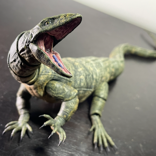 Nile monitor 1/6 articulated figure