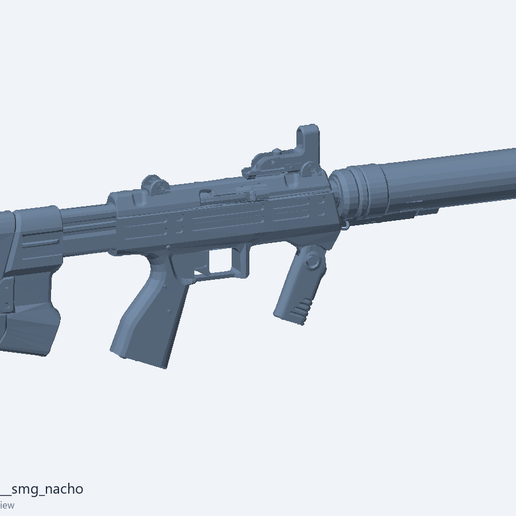 Helldivers 2 - M7S SMG STL