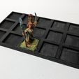 PXL_20231215_153542631.jpg 5X3 Base de régiment étendue pour utiliser vos figurines de 20mm pour la nouvelle base de 25mm du Older World / Aimants optionnels