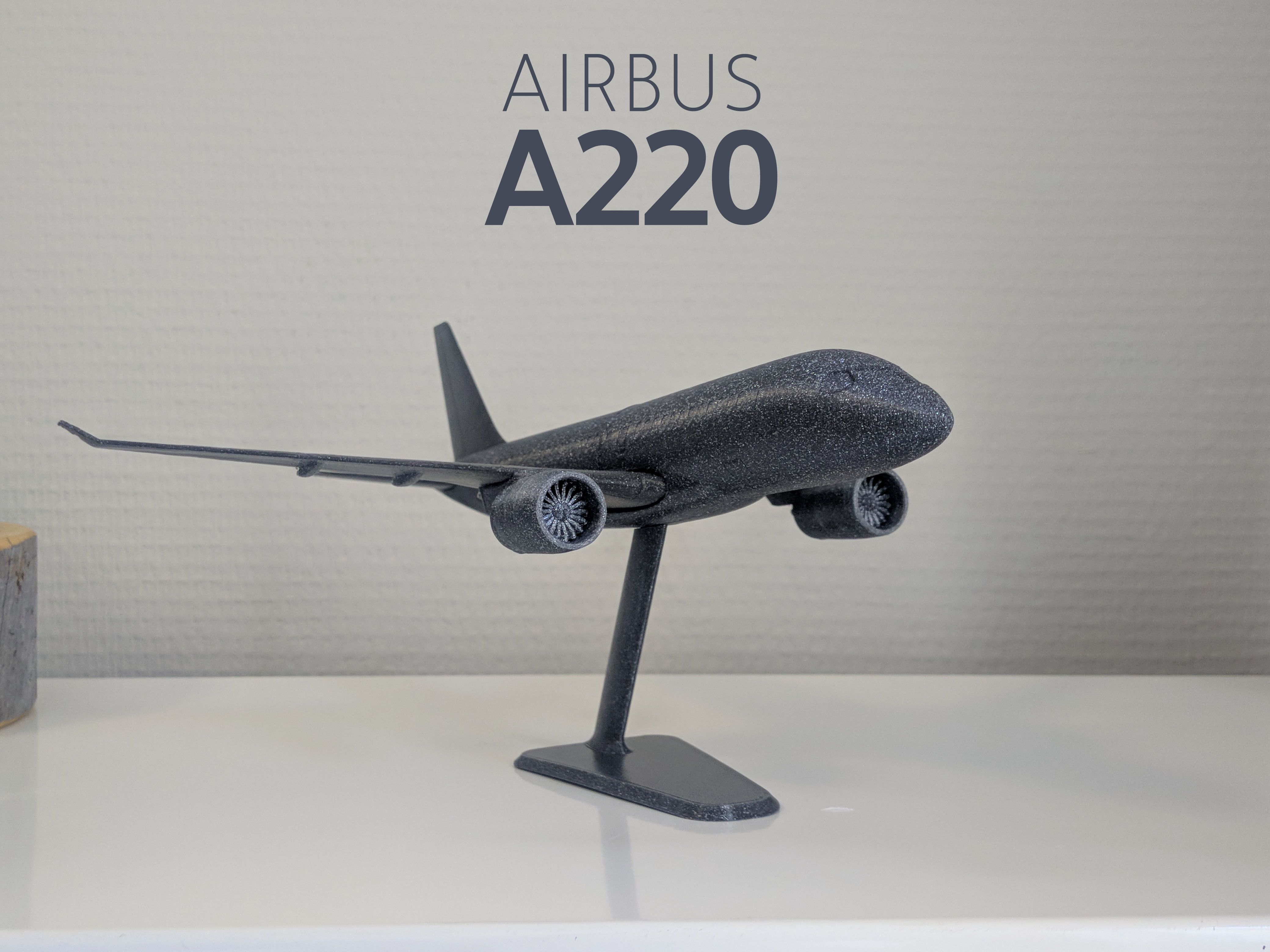 Cover.jpg Fichier STL gratuit Airbus A220-100 - 1:144 - Gratuit・Plan à télécharger et à imprimer en 3D, CLERX