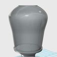 123d_design.PNG Flower pedestal with glass dome