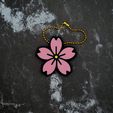 Sakura-keychain-2.jpg Porte-clés Sakura (fleurs de cerisier) - JCreateNZ