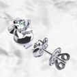 E0004 a.jpg STL-Datei Diamant-Ohrring 3D Model File・Modell zum Herunterladen und 3D-Drucken