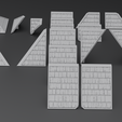 68bd3d8a-d585-430b-a4cb-7516987e77b3.png DnD Terrain Cracked Rooftiles Textures (DnD Modular System)