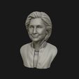 07.jpg Hillary Clinton 3D printable model
