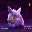 grumpy-gengar-2-copy.jpg Gengar gruñón con peluche de pikachu