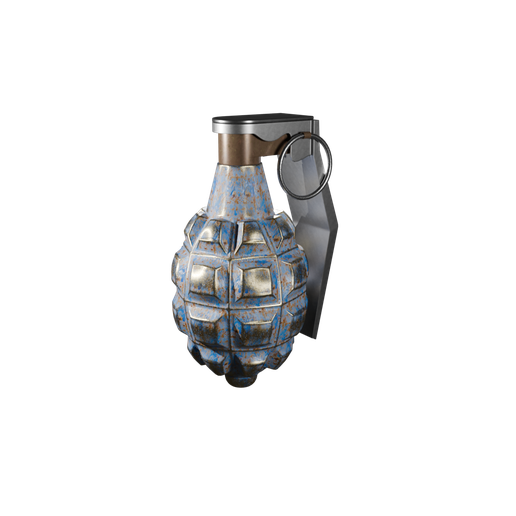 Grenade-1.png Grenade 3D Model – High-Quality STL + .Blend Source File