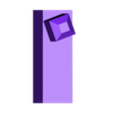 Rat_foot_back_left_x1_pink.stl Rata Minecraft