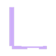left_spacer.stl Alignment spacers for Game Boy Color backlit LCD screen