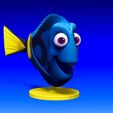 dory_v03.jpg Dory 3D Comic Fish