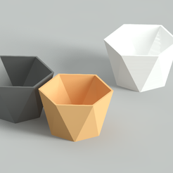 VASE-POLYGON-1.png STL file VASE POTS POLYGON・3D printing idea to download