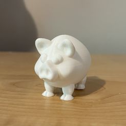 Pig-Three-Quarter.jpg Fichier STL gratuit Chonky Pig・Modèle pour impression 3D à télécharger