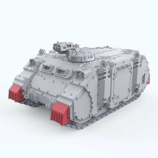 Armored Track Covers for the Panda APC 3D model