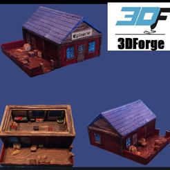 grocery_store-1.jpg 3D file grocery store・Model to download and 3D print