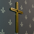 r-3.png Elegant Cross on the Wall for 3D Printing