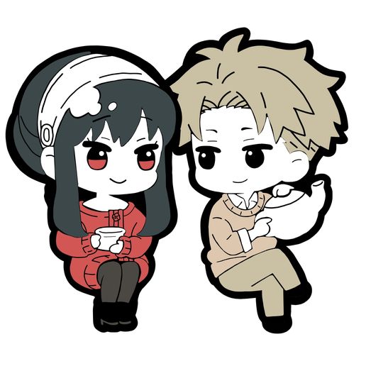 Spy x Family Keychains: Yor & Loid Pair | 3D Print STL