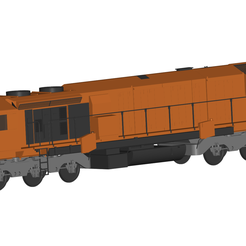 1.png Archivo 3D tren - locomotora - vagón - metro - monorraíl - Peoplemover・Modelo para descargar y imprimir en 3D