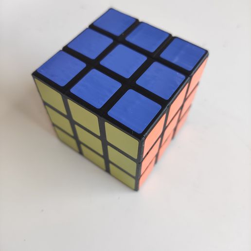 Rubik's Cube box 3D model