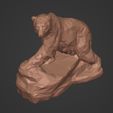 I11.jpg Polygonal Bear Figurine