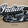 indian-motocicleta-big-chief-cartel-letrero-logotipo-impresion3d-subasta.jpg Indian, Motorcycle, Bigchief, vintage, collection, collecting, collector, handlebars, seat, Motorcartel, sign, logo, impresion3d