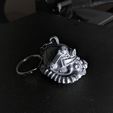 t51keychain-2.jpeg Llavero Casco T-51 Power Armor de Fallout, Easy Print