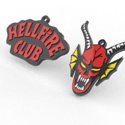 Helfire7.jpg STL file HELLFIRE CLUB KEYCHAIN - STRANGER THINGS 4・3D printing model to download