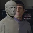 Spock_0012_Слой 10.jpg Mr. Spock from Star Trek Leonard Nimoy bust